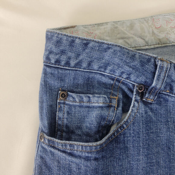 Austin Clothing‎ Jeans Womens 10 Blue Mid Rise Authentic Fit Capri Denim W33xL21 - Picture 10 of 12